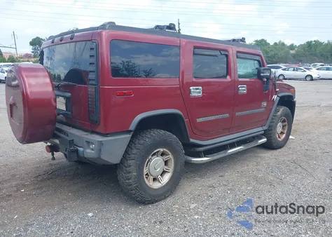 2004 Hummer H2 from USA, damaged, VIN 5GRGN23U34H120293